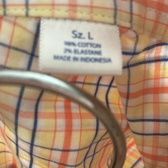 Like New Southern Tide lightweight L/S summer plaid button up men’s shirt - Picture 9 of 9